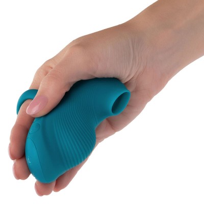 CALEXOTICS - ENVY HANDHELD ROLLING BALL MASSAGER 7 VIBRAÇÕES AZUL - D-241468 - Dona Pimenta