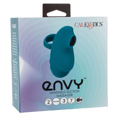 CALEXOTICS - ENVY HANDHELD ROLLING BALL MASSAGER 7 VIBRAÇÕES AZUL - D-241468 - Dona Pimenta