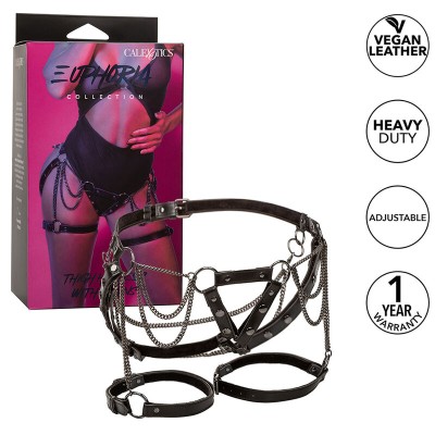 CALEXOTICS - EUPHORIA MULTICAIN THIGH HARNESS PREMIUM - D-241476 - Dona Pimenta