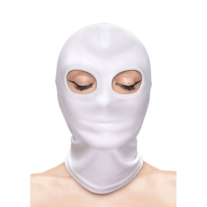 NS NOVELTIES - FETISH & FASHION OLHOS CAPUZ NYLON BRANCO - D-241504 - Dona Pimenta