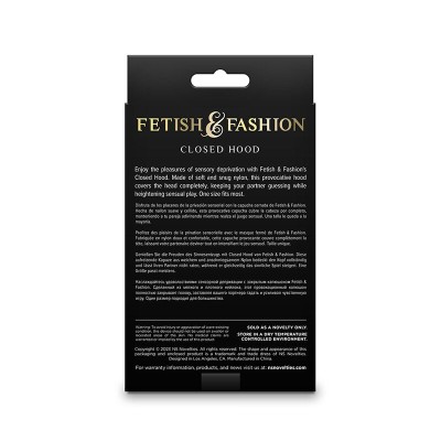 NS NOVELTIES - FETISH & FASHION CAPUZ FECHADO NYLON BRANCO - D-241506 - Dona Pimenta