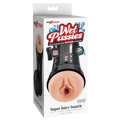 PDX EXTREME - WET PUSSIES AUTOLUBRIFICANTE MASTURBADOR CARNE - D-241522 - Dona Pimenta