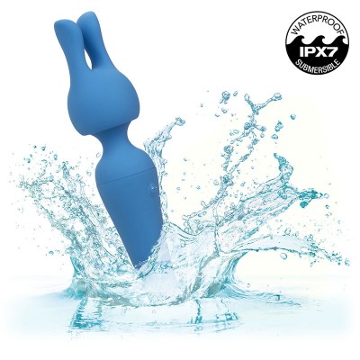 CALEXOTICS - COUTURE KIT VIBRADOR WAND 10 VIBRAÇÕES AZUL - D-241443 - Dona Pimenta