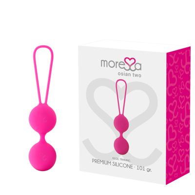 MORESSA OSIAN TWO PREMIUM SILICONE ROSA - D-213241 - Dona Pimenta