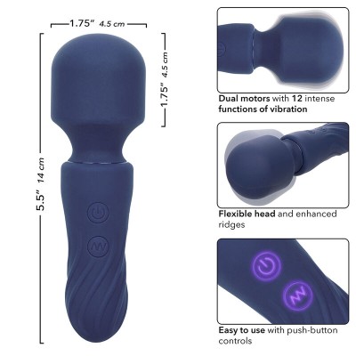 CALEXOTICS - CHARISMA CHARM MASSAGER 12 FUNÇÕES ROXO - D-241461 - Dona Pimenta