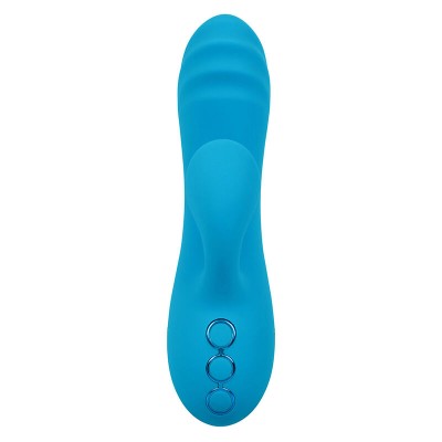 CALEXOTICS - SUNSET BEACH SEDUCER VIBRADOR E ESTIMULADOR 10 FUNÇÕES AZUL - D-241448 - Dona Pimenta