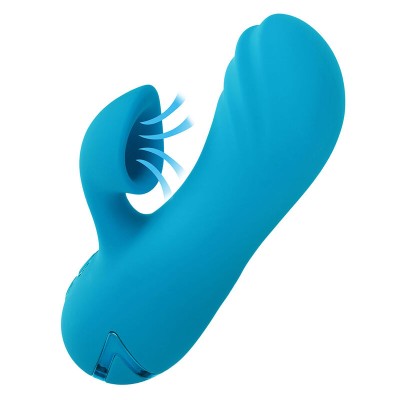 CALEXOTICS - SUNSET BEACH SEDUCER VIBRADOR E ESTIMULADOR 10 FUNÇÕES AZUL - D-241448 - Dona Pimenta