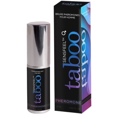 RUF - TABOO PHEROMONE FOR HIM PERFUME DE FEROMÃNIO PARA ELE 15 ML - D-241619 - Dona Pimenta