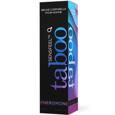 RUF - TABOO PHEROMONE FOR HIM PERFUME DE FEROMÃNIO PARA ELE 15 ML - D-241619 - Dona Pimenta