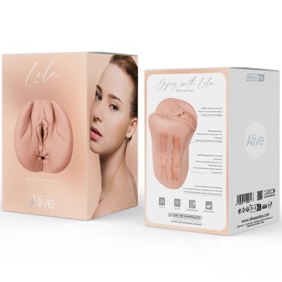 ALIVE - FLEX MASTURBADOR MASCULINO VAGINAL TAMANHO M - D-241854 - Dona Pimenta