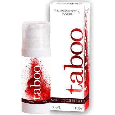 RUF - TABOO MALE BOOSTER GEL PARA EREÃÃO 30 ML - D-241621 - Dona Pimenta