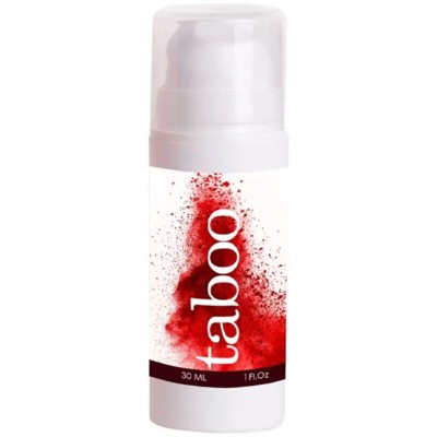 RUF - TABOO MALE BOOSTER GEL PARA EREÃÃO 30 ML - D-241621 - Dona Pimenta