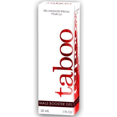 RUF - TABOO MALE BOOSTER GEL PARA EREÃÃO 30 ML - D-241621 - Dona Pimenta