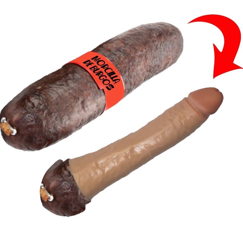 DIABLO PICANTE - DILDO MORCILLA DE BURGOS - D-241794 - Dona Pimenta