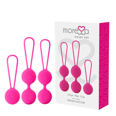 CONJUNTO MORESSA OSIAN PREMIUM SILICONE ROSA - D-213247 - Dona Pimenta