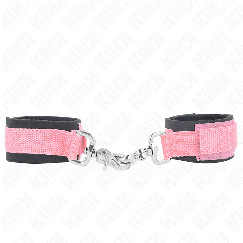 KINK - PUNHOS DE NEOPRENE AJUSTÃVEIS ROSA AJUSTÃVEIS 22-34 CM - D-241105 - Dona Pimenta