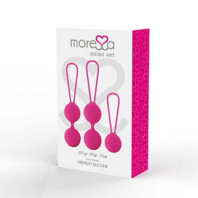 CONJUNTO MORESSA OSIAN PREMIUM SILICONE ROSA - D-213247 - Dona Pimenta