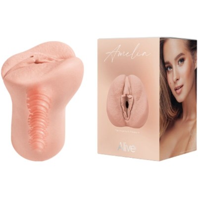 ALIVE - FLEX MASTURBADOR MASCULINO VAGINAL TAMANHO M - D-241853 - Dona Pimenta