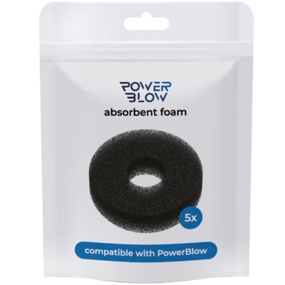 KIIROO - ESPUMA ABSORVENTE POWER BLOW PACOTE COM 5 - D-241735 - Dona Pimenta