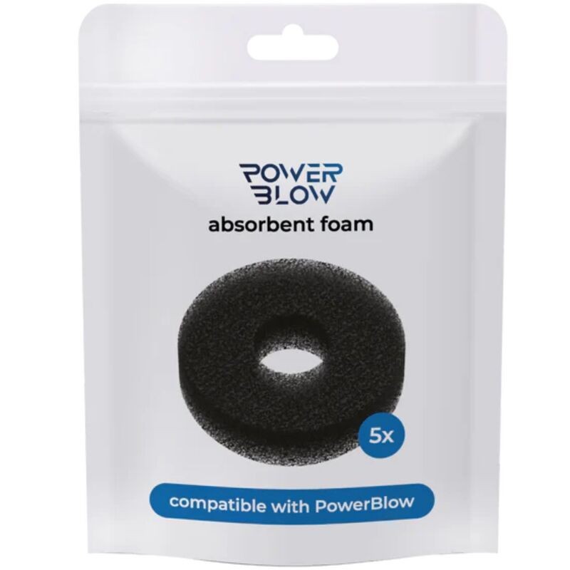 KIIROO - ESPUMA ABSORVENTE POWER BLOW PACOTE COM 5 - D-241735 - Dona Pimenta