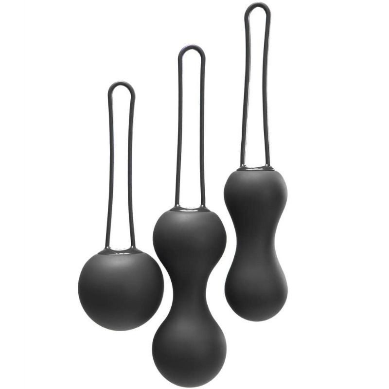 JE JOUE - KEGEL BALLS AMI - PRETO - D-213802 - Dona Pimenta