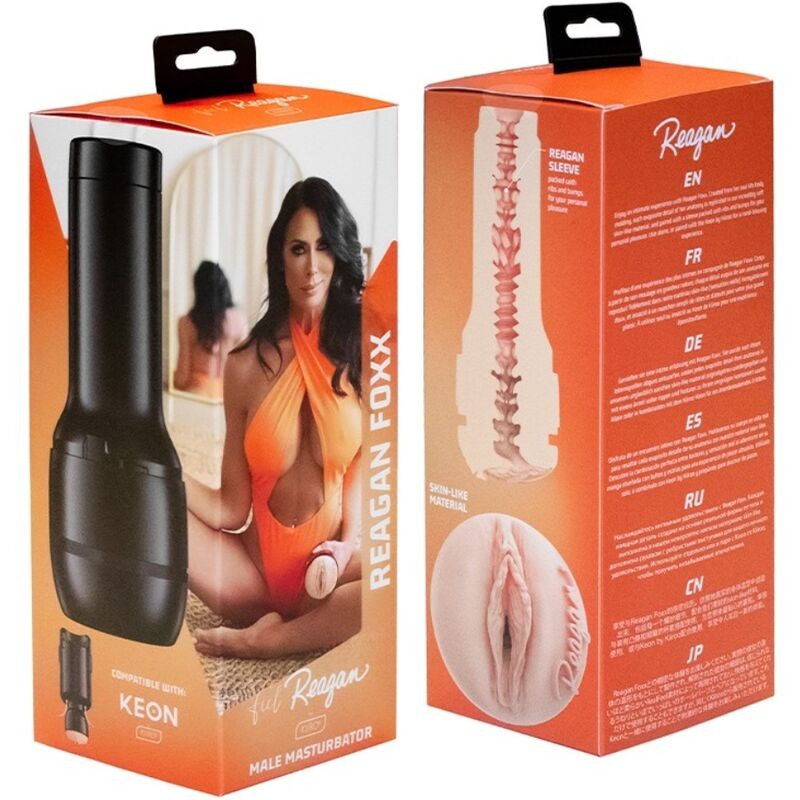 KIIROO - SINTA REAGAN FOXX STROKER KIIROO STARS COLEÃÃO - D-241737 - Dona Pimenta