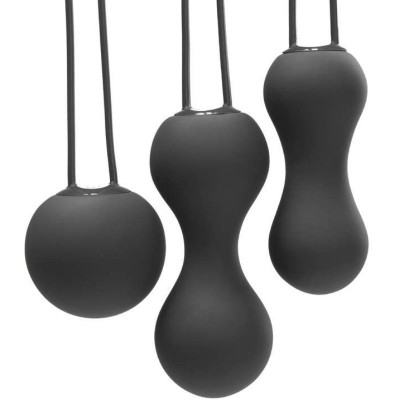 JE JOUE - KEGEL BALLS AMI - PRETO - D-213802 - Dona Pimenta