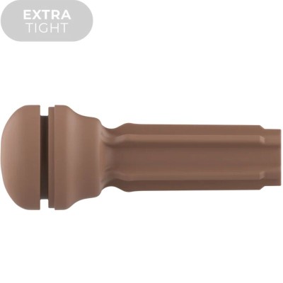 KIIROO - FEEL STROKER EXTRA TIGHT BUTT MÃDIO MARROM - D-241734 - Dona Pimenta