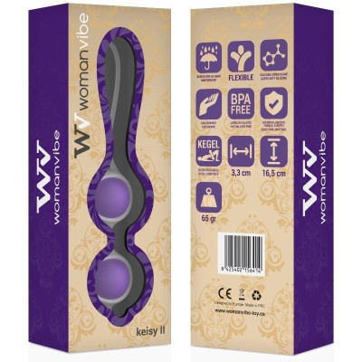 WOMANVIBE - BOLAS DE SILICONE WOMANVIBE KEISY II - D-213889 - Dona Pimenta