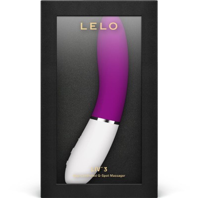 LELO - LIVâ¢ 3 ESTIMULADOR G-SPOT ROSA - D-241847 - Dona Pimenta