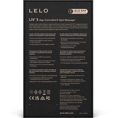 LELO - LIVâ¢ 3 ESTIMULADOR G-SPOT ROSA - D-241847 - Dona Pimenta