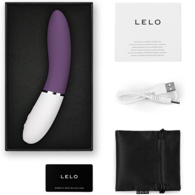 LELO -  LIVâ¢ 3 ESTIMULADOR G-SPOT VIOLETA - D-241848 - Dona Pimenta