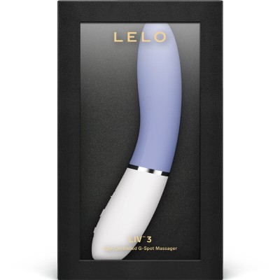 LELO - LIVâ¢ 3 ESTIMULADOR G-SPOT AZUL - D-241849 - Dona Pimenta