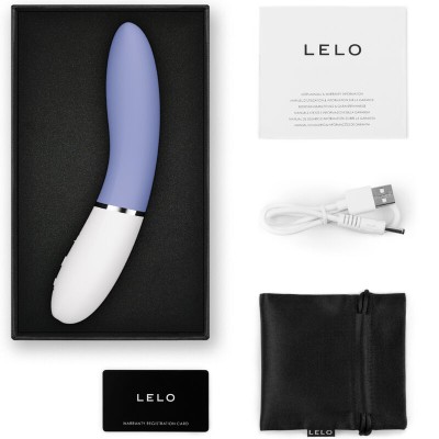 LELO - LIVâ¢ 3 ESTIMULADOR G-SPOT AZUL - D-241849 - Dona Pimenta