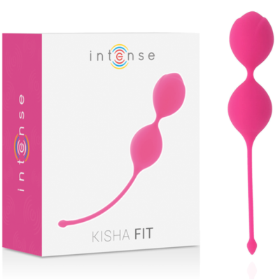 INTENSO KISHA FIT SILICONE KEGEL HOT PINK - D-216048 - Dona Pimenta