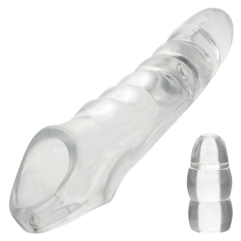 CALEXOTICS - MAXX PENIS EXTENDER AJUSTÃVEL TRANSPARENTE - D-241453 - Dona Pimenta