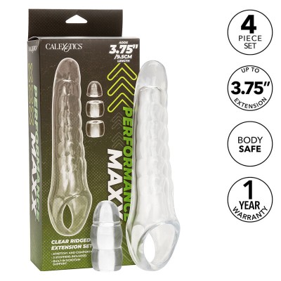 CALEXOTICS - MAXX PENIS EXTENDER AJUSTÃVEL TRANSPARENTE - D-241453 - Dona Pimenta