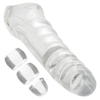 CALEXOTICS - MAXX PENIS EXTENDER AJUSTÃVEL TRANSPARENTE - D-241453 - Dona Pimenta