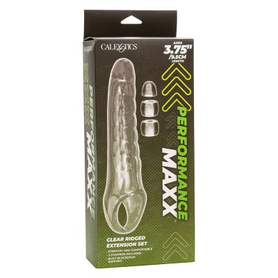 CALEXOTICS - MAXX PENIS EXTENDER AJUSTÃVEL TRANSPARENTE - D-241453 - Dona Pimenta