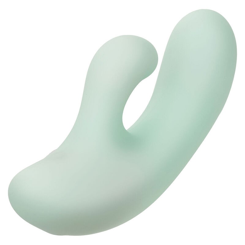 CALEXOTICS - PACIFICA FIJI VIBRADOR E ESTIMULADOR PONTO G 10 VIBRAÃÃES AQUA - D-241419 - Dona Pimenta