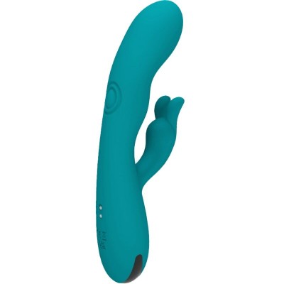 ARMONY - DANCING BUNNY VIBRADOR COELHO 10 VELOCIDADES VERDE - D-241115 - Dona Pimenta