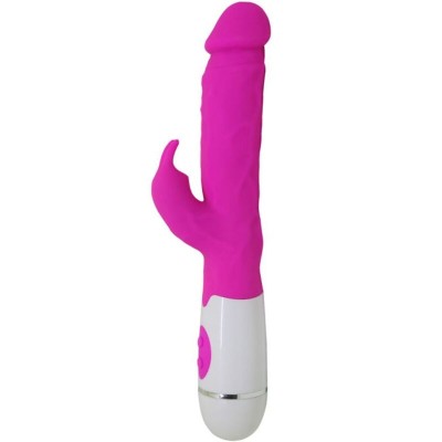 ARMONY - ABRIL VIBRADOR COELHO 16 VELOCIDADES ROSA - D-241149 - Dona Pimenta