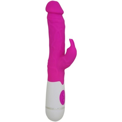 ARMONY - ABRIL VIBRADOR COELHO 16 VELOCIDADES ROSA - D-241149 - Dona Pimenta