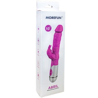 ARMONY - ABRIL VIBRADOR COELHO 16 VELOCIDADES ROSA - D-241149 - Dona Pimenta