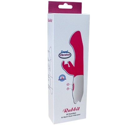 ARMONY - VIBRADOR E ESTIMULADOR COELHO G SPOT 10 VELOCIDADES ROSA - D-241153 - Dona Pimenta