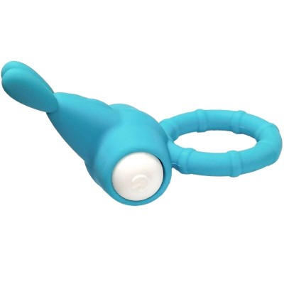 ARMONY - MS BUNNY ANEL VIBRADOR SILICONE VERDE - D-241164 - Dona Pimenta