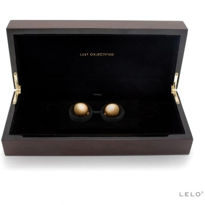 LELO - LUNA BEADS OURO 20 KARAT - D-223374 - Dona Pimenta