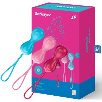 CONJUNTO DE TREINAMENTO DE LOVEBALLS SATISFYER 1 - D-218436 - Dona Pimenta