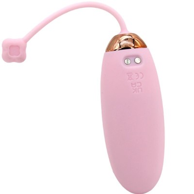 ARMONY - KITTY FUN EGG VIBRADOR CONTROLE REMOTO 10 VIBRAÃÃES ROSA - D-241124 - Dona Pimenta