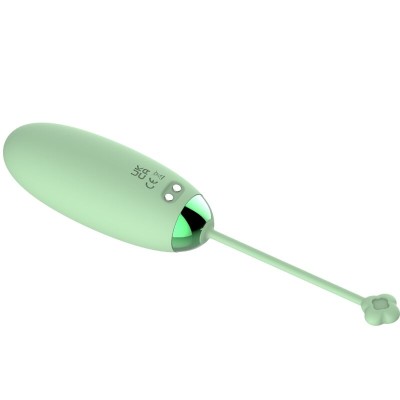 ARMONY - KITTY FUN EGG VIBRADOR CONTROLE REMOTO 10 VIBRAÃÃES VERDE - D-241125 - Dona Pimenta